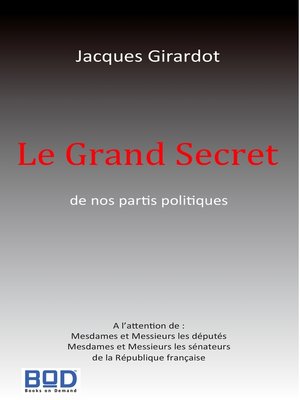 cover image of Le Grand Secret